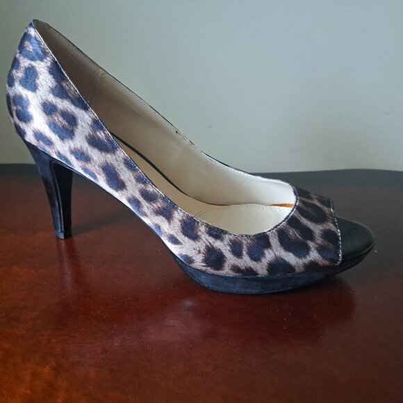 Unisa leopard pump with platform - Picture 1 of 4